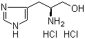 structure of CAS# 1596-64-1, L-(-)-Histidinol dihydrochloride;(S)-beta-Amino-1H-imidazole-4-propanol dihydrochloride