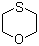 structure of CAS# 15980-15-1, 1,4-Oxathiane;1-Oxa-4-thiacyclohexane; 1-Thia-4-oxacyclohexane; NSC 49179; p-Thioxane