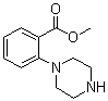 结构式 CAS# 159974-63-7, 2-(哌嗪-1-基)苯甲酸甲酯
