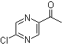 结构式 CAS# 160252-31-3, 1-(5-氯-2-吡嗪基)乙酮