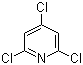structure of CAS# 16063-69-7, 2,4,6-Trichloropyridine