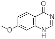 结构式 CAS# 16064-24-7, 7-甲氧基-4(1H)-喹唑啉酮