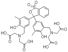 结构式 CAS# 1611-35-4, 二甲酚橙