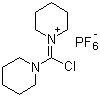 结构式 CAS# 161308-40-3, PipClU; 氯代二哌啶碳鎓六氟磷酸盐