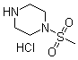 结构式 CAS# 161357-89-7, 1-甲磺酰基哌嗪盐酸盐