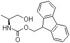 结构式 CAS# 161529-13-1, N-芴甲氧羰基-L-丙氨醇