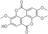 结构式 CAS# 1617-49-8, 2,3,8-三-O-甲基鞣花酸