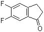 结构式 CAS# 161712-77-2, 5,6-二氟-1-茚酮