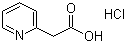 structure of CAS# 16179-97-8, 2-Pyridylacetic acid hydrochloride;2-Pyridineacetic acid hydrochloride