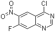 4-Chloro-7-fluoro-6-nitroquinazoline molecular structure (CAS 162012-70-6)