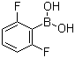 结构式 CAS# 162101-25-9, 2,6-二氟苯硼酸