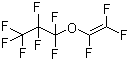 structure of CAS# 1623-05-8, Heptafluoropropyl trifluorovinyl ether;1,1,1,2,2,3,3-Heptafluoro-3-[(trifluorovinyl)oxy]propane