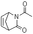 结构式 CAS# 162307-09-7, 2-乙酰基-2-氮杂双环[2.2.1]庚-5-烯-3-酮