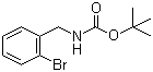 structure of CAS# 162356-90-3, N-Boc-2-Bromobenzylamine