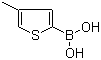 structure of CAS# 162607-15-0, 4-Methylthiophene-2-boronic acid;4-Methyl-2-thienylboric acid; 4-Methyl-2-thienylboronic acid