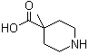结构式 CAS# 162648-32-0, 4-甲基哌啶-4-羧酸