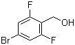 结构式 CAS# 162744-59-4, 4-溴-2,6-二氟苄醇
