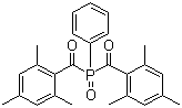 structure of CAS# 162881-26-7, Phenylbis(2,4,6-trimethylbenzoyl)phosphine oxide;[phenyl-(2,4,6-trimethylbenzoyl)phosphoryl]-(2,4,6-trimethylphenyl)methanone