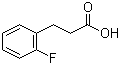 structure of CAS# 1643-26-1, 3-(2-Fluorophenyl)propionic acid