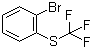 结构式 CAS# 1644-72-0, 2-三氟甲硫基溴苯; 2-溴苯基三氟甲基硫醚