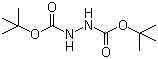 结构式 CAS# 16466-61-8, 叠氮二羧酸二叔丁酯