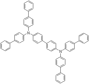 结构式 CAS# 164724-35-0, N4,N4,N4'N4'-四([1,1'-联苯]-4-基)-[1,1'-联苯]-4,4'-二胺