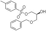 结构式 CAS# 16495-04-8, (S)-(+)-1-苄氧基-3-(对甲苯磺酰氧基)-2-丙醇