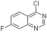 structure of CAS# 16499-62-0, 4-Chloro-7-fluoroquinazoline