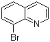 结构式 CAS# 16567-18-3, 8-溴喹啉