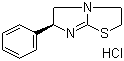 结构式 CAS# 16595-80-5, 盐酸左旋咪唑; (S)-(-)-6-苯基-2,3,5,6-四氢咪唑并[2,1-b]噻唑盐酸盐