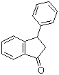 structure of CAS# 16618-72-7, 3-Phenylindan-1-one;3-Phenyl-1-indanone; 2,3-Dihydro-3-phenyl-1H-inden-1-one