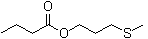 structure of CAS# 16630-60-7, Butanoic acid 3-(methylthio)propyl ester