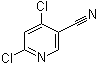 结构式 CAS# 166526-03-0, 4,6-二氯烟腈