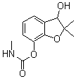 结构式 CAS# 16655-82-6, 3-羟基呋喃丹