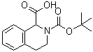 structure of CAS# 166591-85-1, 3,4-Dihydro-1,2(1H)-isoquinolinedicarboxylic acid 2-(1,1-dimethylethyl) ester;MG 310