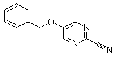 结构式 CAS# 166672-22-6, 5-苄氧基-2-氰基嘧啶
