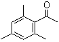structure of CAS# 1667-01-2, 2',4',6'-Trimethylacetophenone;Methyl 2,4,6-trimethylphenyl ketone; Methyl mesityl ketone; NSC 65636