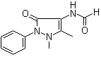 结构式 CAS# 1672-58-8, 4-甲酰氨基安替比林