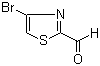 结构式 CAS# 167366-05-4, 4-溴噻唑-2-甲醛