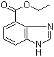 结构式 CAS# 167487-83-4, 苯并咪唑-4-羧酸乙酯