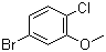 结构式 CAS# 16817-43-9, 5-溴-2-氯苯甲醚