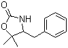 结构式 CAS# 168297-85-6, (S)-(-)-4-苄基-5,5-二甲基-2-恶唑烷酮