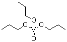 结构式 CAS# 1686-23-3, 三(丙氧化)氧钒