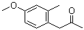 结构式 CAS# 16882-24-9, 1-(4-甲氧基-2-甲基苯基)-2-丙酮