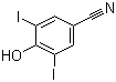 结构式 CAS# 1689-83-4, 碘苯腈; 3,5-二碘-4-羟基苯甲腈