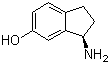 结构式 CAS# 169105-01-5, (R)-(-)-6-羟基-1-氨基茚满