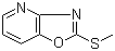 structure of CAS# 169205-95-2, 2-(Methylthio)oxazolo[4,5-b]pyridine;2-(Methylthio)[1,3]oxazolo[4,5-b]pyridine