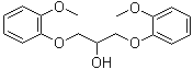 structure of CAS# 16929-60-5, 1,3-Bis(o-methoxyphenoxy)-2-propanol;NSC 142122