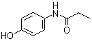 structure of CAS# 1693-37-4, 4'-Hydroxypropionanilide;N-(4-Hydroxyphenyl)propanamide; N-(4-Hydroxyphenyl)propionamide; N-(p-Hydroxyphenyl)propionamide; Parapropamol; Parapropanol; Solvodol; p-Hydroxypropionanilide; p-Propionamidophenol