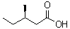 structure of CAS# 16958-25-1, (R)-3-Methylpentanoic acid;(3R)-3-Methylpentanoic acid; (-)-3-Methylpentanoic acid